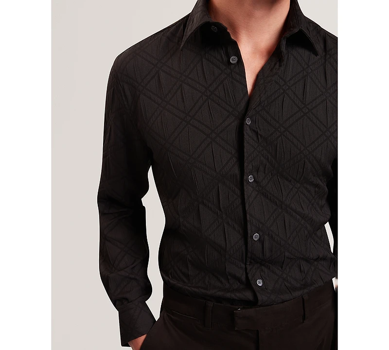 Ted Baker Men's Fynran Point Collar Shirt