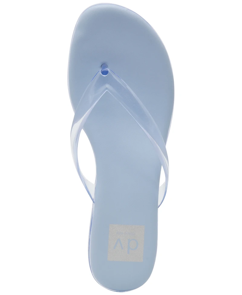 Dv Dolce Vita Women's Cicely Jelly Vinyl Thong Flip Sandals