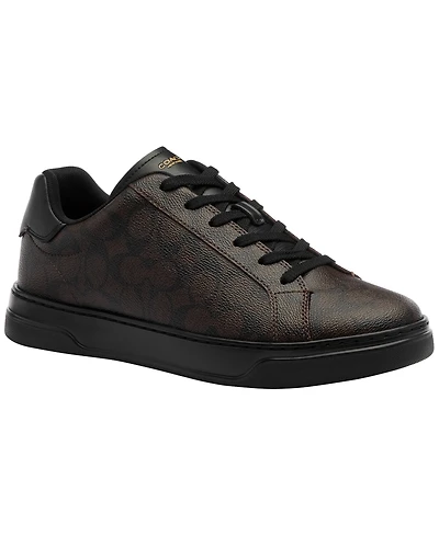 Coach Men's High Line Signature Canvas Sneaker