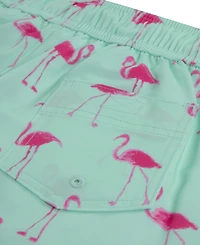 abercrombie kids Boys' 5-8 Printed Swim Trunks