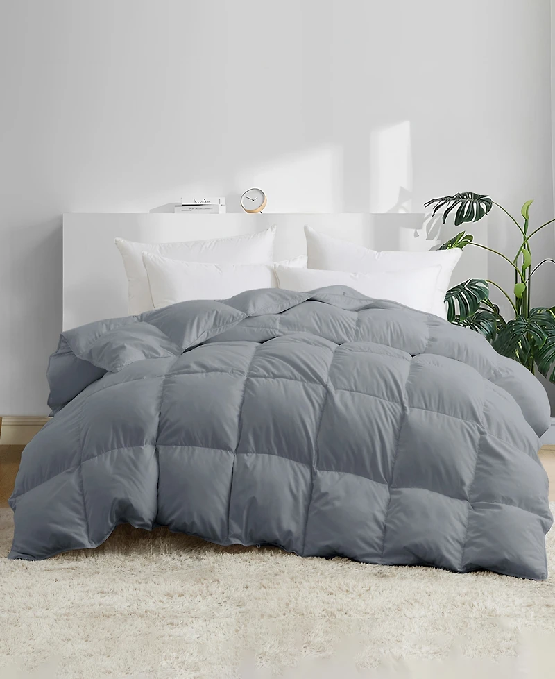 Unikome Heavyweight Goose Down Feather Comforter