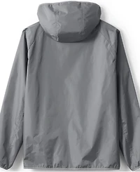 Lands' End Men's Unisex Full Zip Windbreaker Jacket