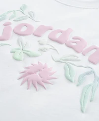 Jordan Girls' 7-16 Puff Floral Short-Sleeve T-Shirt