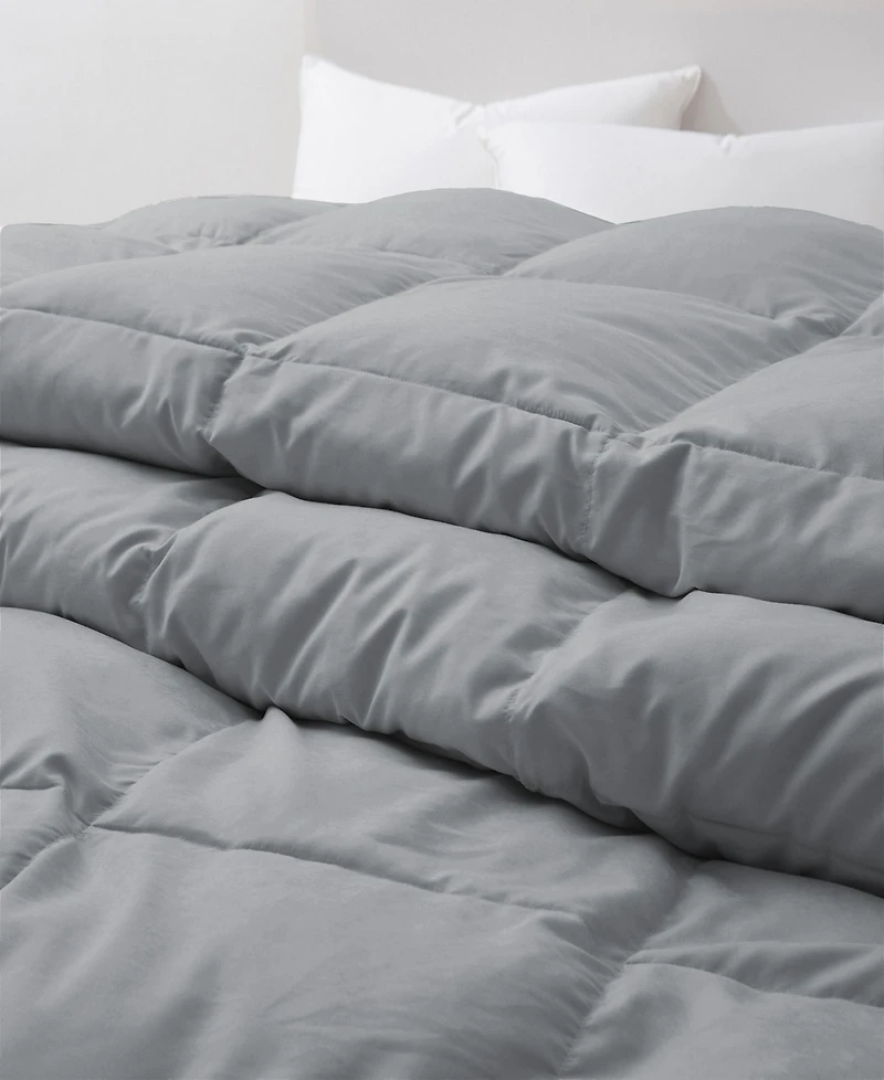 Unikome All-Season Goose Down Feather Fiber Comforter