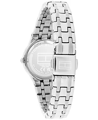 Tommy Hilfiger Women's Quartz Silver Tone Stainless Steel Bracelet Watch, 25mm