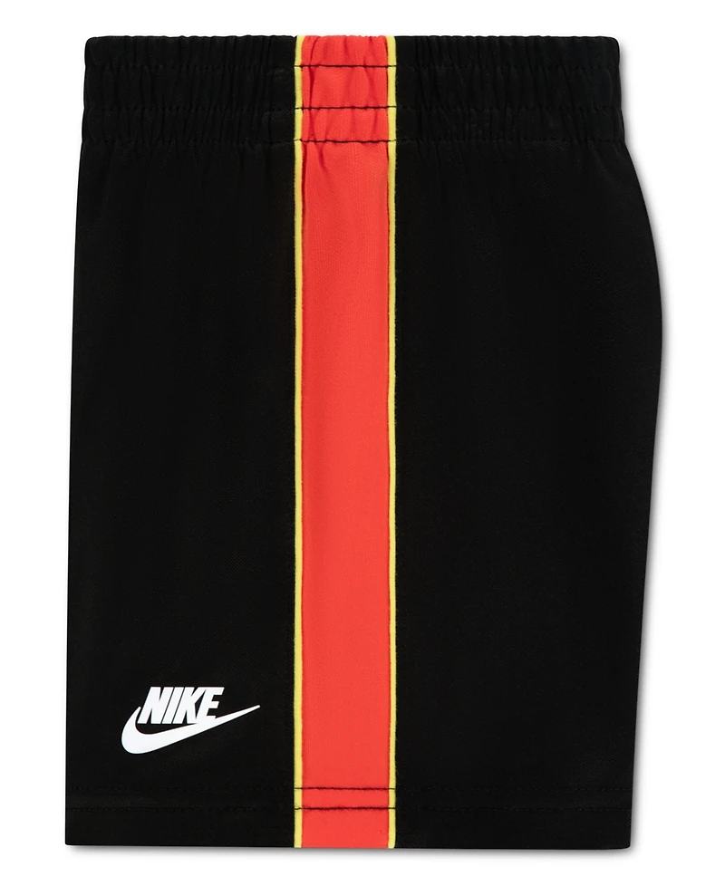 Nike Boys' Toddler 2T-4T Victory Lap Crewneck T-Shirt and Shorts, 2-Piece Set