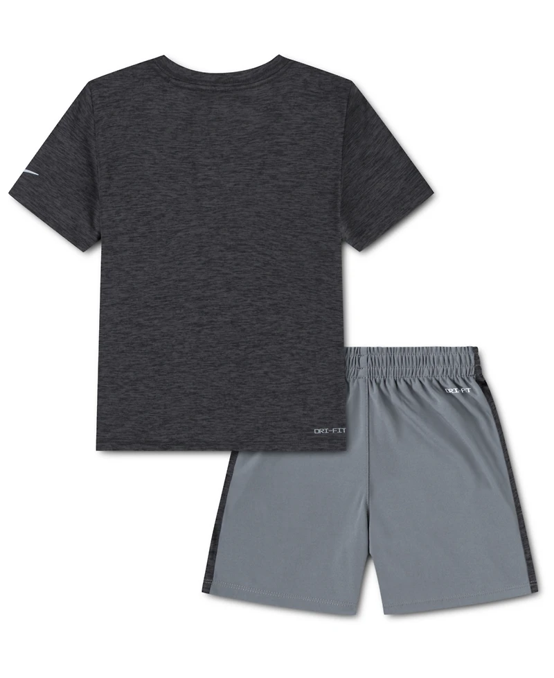 Nike Toddler Boys Dri-fit Dropset T-Shirt and Shorts Set