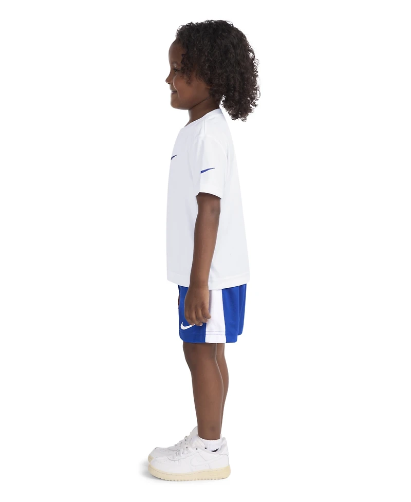 Nike Toddler Boys Dri-fit Swoosh T-Shirt & Shorts Set