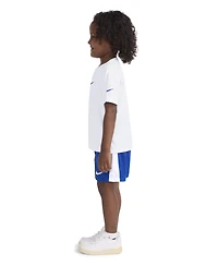 Nike Toddler Boys Dri-fit Swoosh T-Shirt & Shorts Set