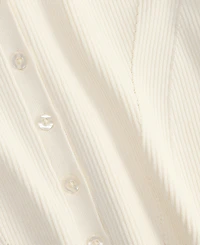 I.n.c. International Concepts Women's Ribbed Crewneck Cardigan, Macy's Exclusive