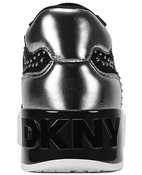 Dkny Women's Mallory Studs Round Toe Sneakers