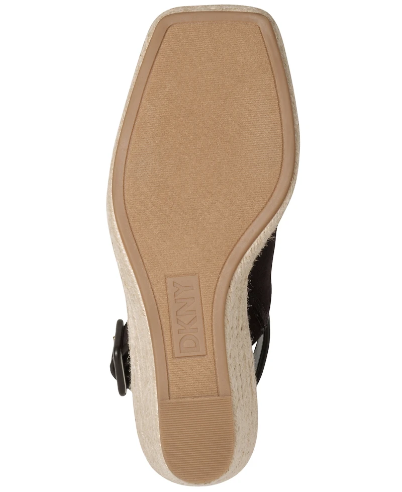 Dkny Women's Coralyn Slingback Wedge Sandals