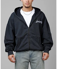 Loiter Men's Inferno Hoodie Washed Black