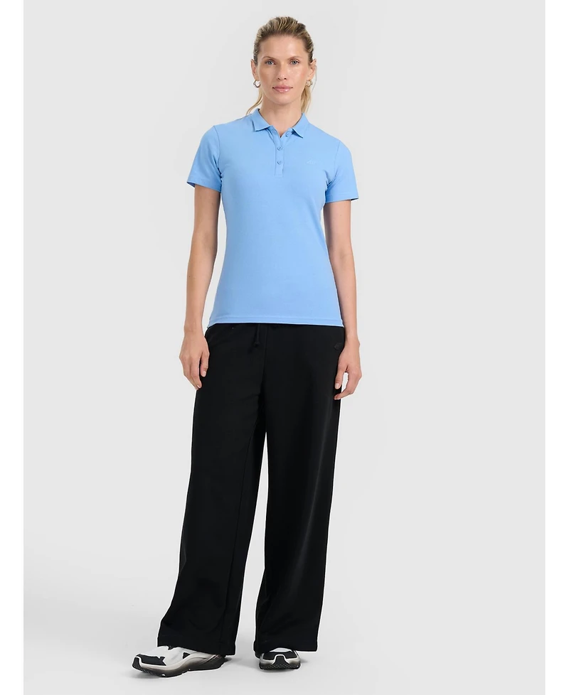 4F Women's slim polo shirt