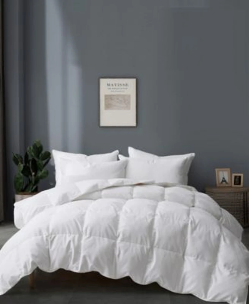 Unikome Medium Warmth Goose Down Feather Comforter