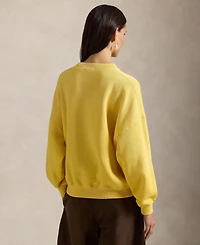 Polo Ralph Lauren Women's Fleece Crew Neck Sweatshirt
