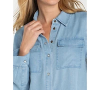 Liverpool Los Angeles Women's Collared Button Down Shirt