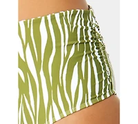 Anne Cole Women's High-Waist Shirred Swim Bottoms