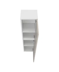 Depot E-Shop Burgaw Bathroom Cabinet, 2 Doors, 4 Shelves