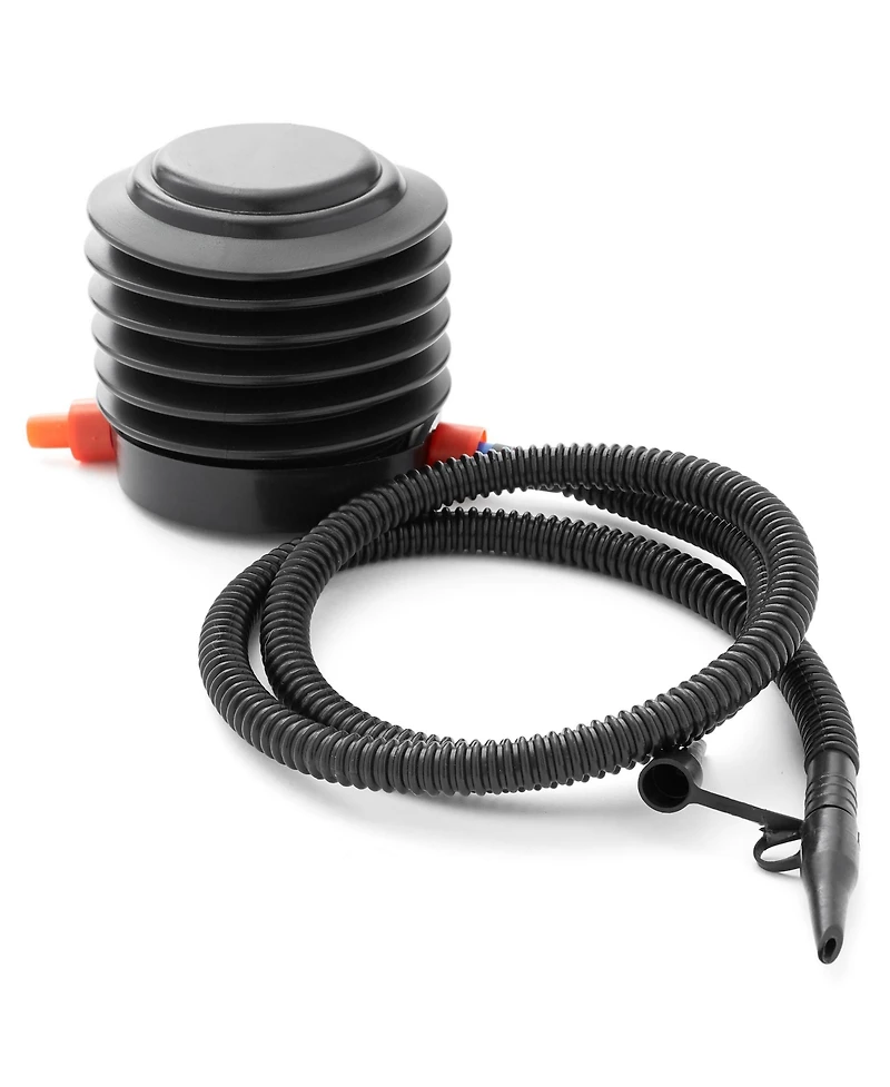 Philosophy Gym Half Balance Ball Exercise Trainer - Half Yoga Ball Trainer with Foot Pump