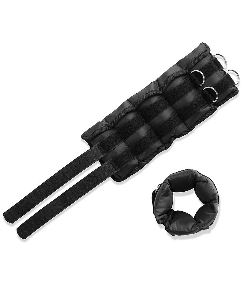 Philosophy Gym Lb Adjustable Ankle Wrist Weights Pair, Arm Leg Weight Straps Set