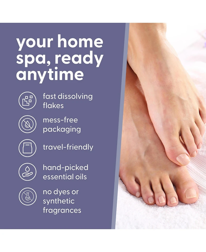 M3 Naturals Soothe & Relax Foot Soak, 16oz