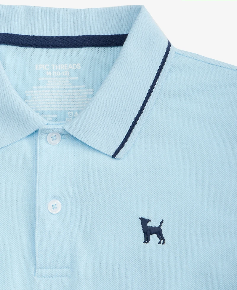 Little & Big Boys Pique Polo Shirt, Exclusively at Macy's