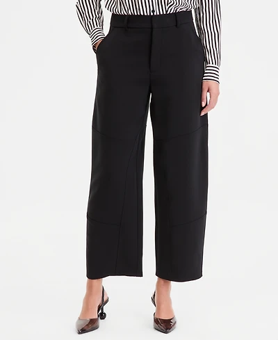 I.n.c. International Concepts Women's Barrel-Leg Ankle Pants, Macy's Exclusive