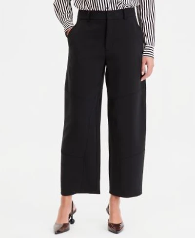 I.N.C. International Concepts Womens Barrel Leg Ankle Pants Macys Exclusive