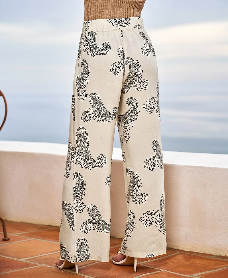 Cupshe Women's Count On Me Paisley Pants