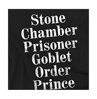 Harry Potter Men's Titles T Shirt