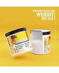 Evl Hydramino Complete Hydration Multiplier |Vitamin C & B, Fluid Boosting Aminos, Coconut Water, Endurance, Recovery, Orange Mango