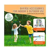 Slickblue 120PCS Kids Fort Builder Set Educational Building Toy Gift