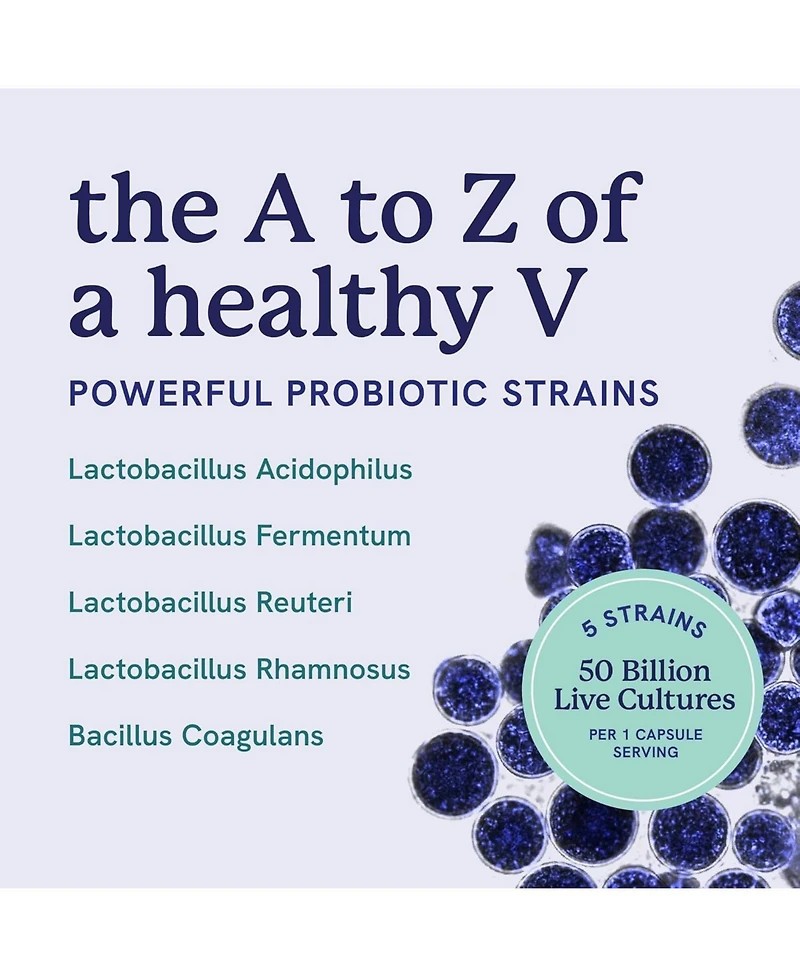 SMNutrition Vaginal Probiotic Capsules, 30ct