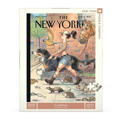 New York Puzzle Company Local Fauna 1500 Piece Puzzle