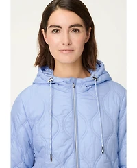 Olsen Women's Quilted Jacket with Hood