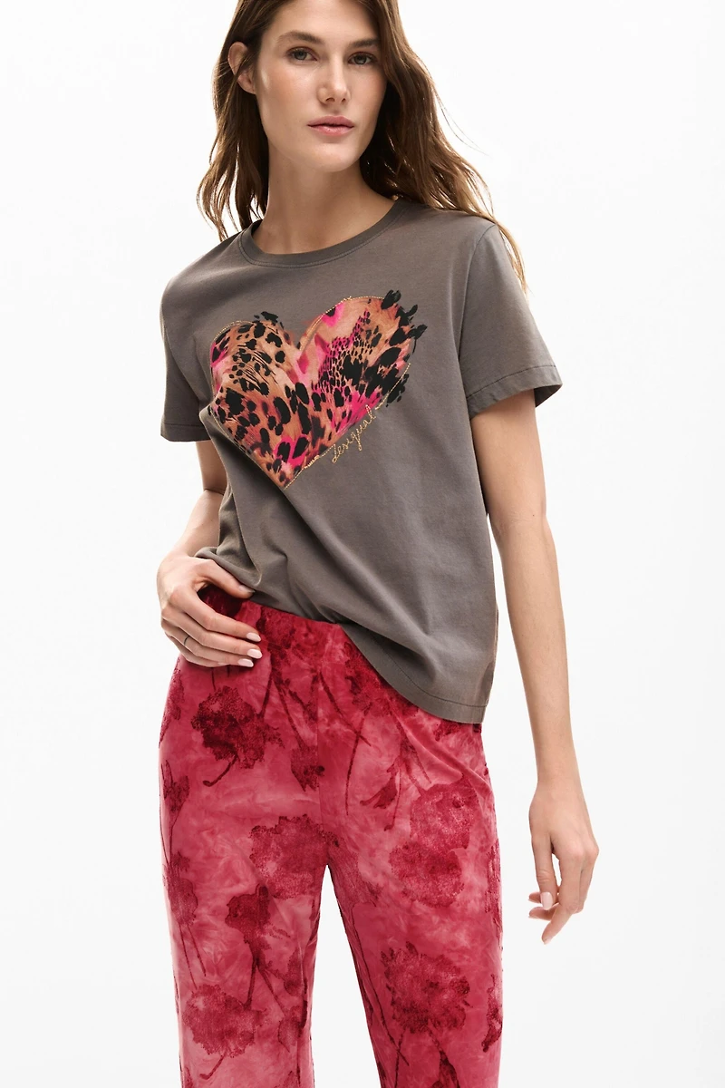 Desigual Women's Embroidered flower trousers