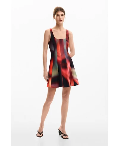 Desigual Women's Short dress panels