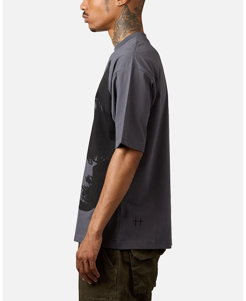 Saint Morta Men's Fear The Abyss Patrol T-Shirt Dark Grey