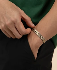 Lacoste Men's Metropole Edge Two-Tone Stainless Steel Bracelet