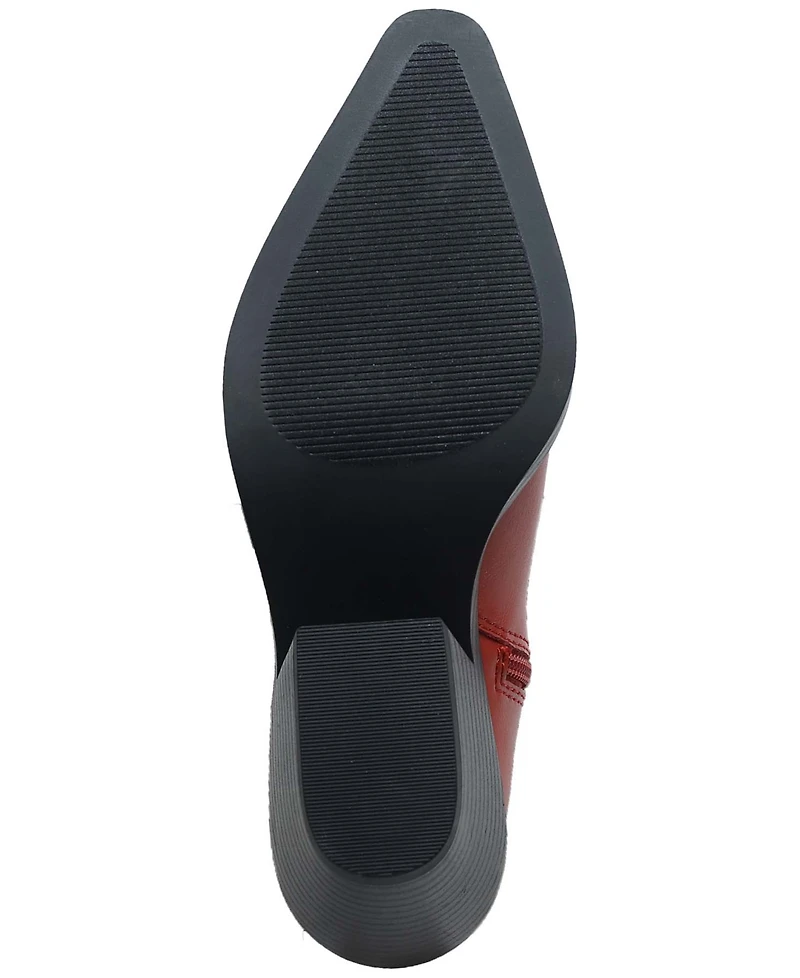 Wild Pair Women's Luciia Cowboy Zippered Boots, Macy's Exclusive