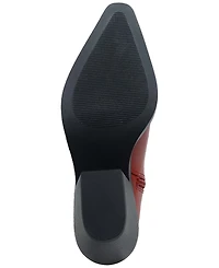 Wild Pair Women's Luciia Cowboy Zippered Boots, Macy's Exclusive