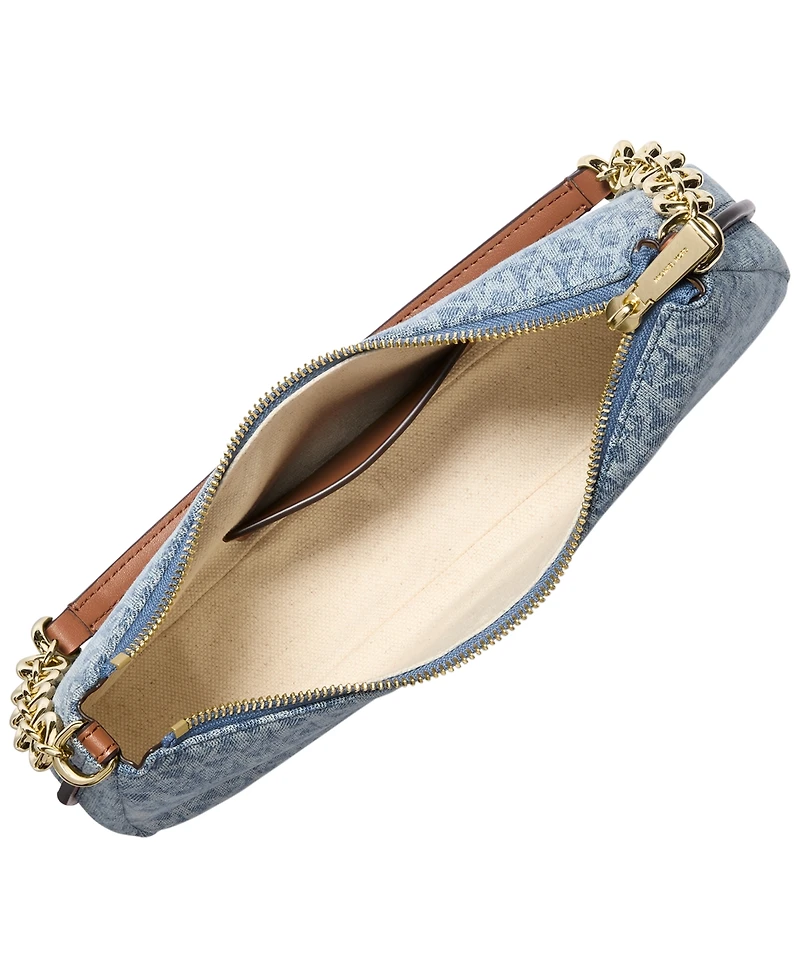 Michael Kors Nolita Chain Small Top Zip Pochette Bag