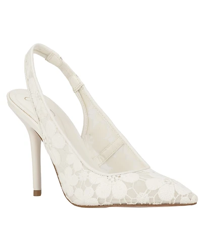 Jessica Simpson Women's Liliere Mesh Pointed-Toe Slingback Pumps