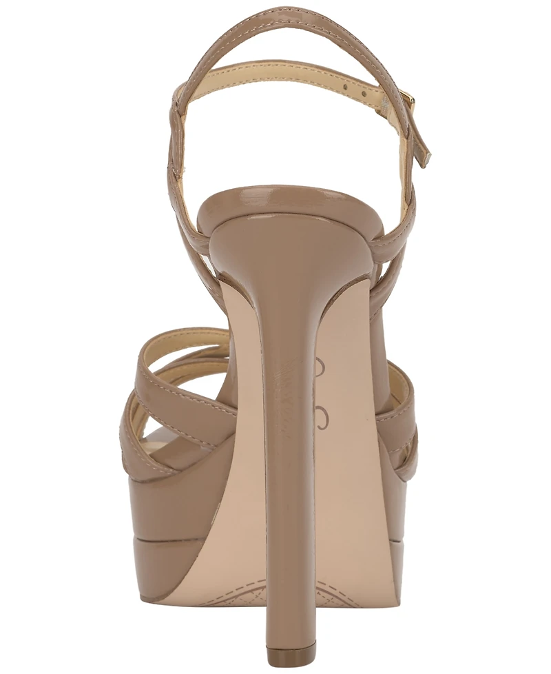 Jessica Simpson Women's Itzari Strappy High-Heel Platform Sandals