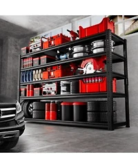 Adjustable Solid Plate Heavy Duty Metal Shelving Unit