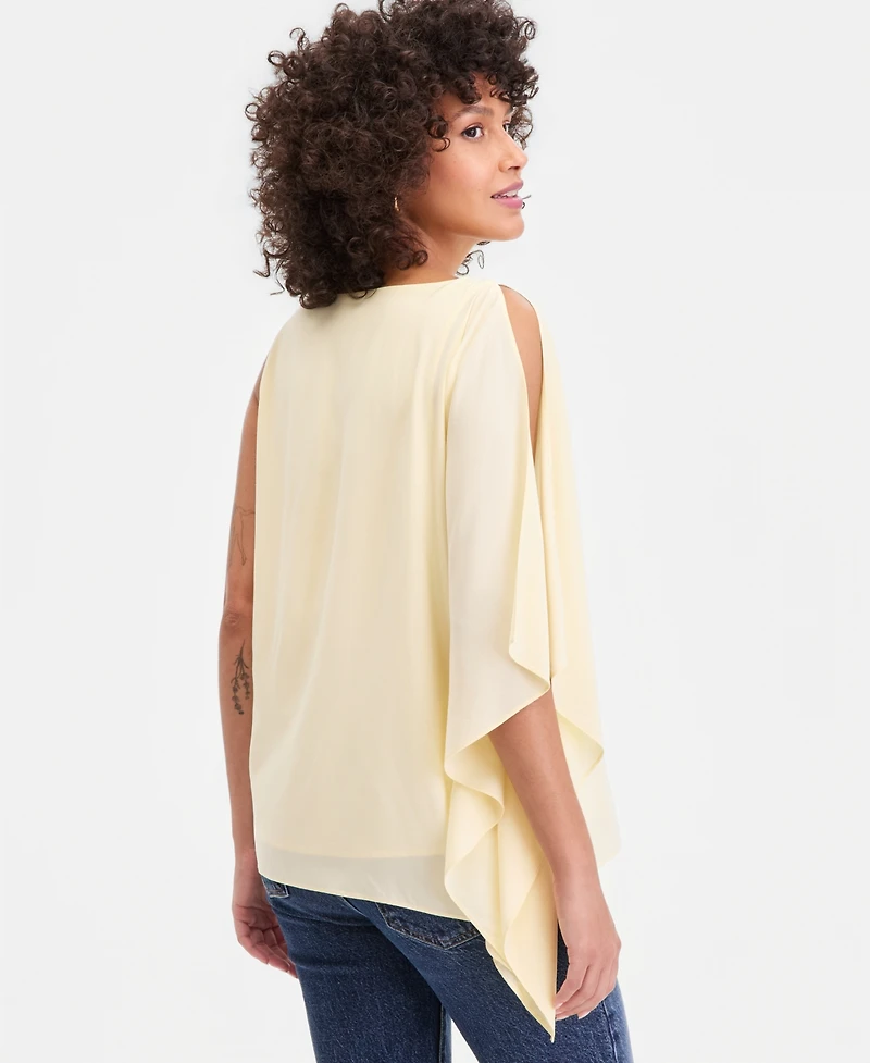 I.n.c. International Concepts Women's Asymmetrical-Hem One-Shoulder Tunic, Macy's Exclusive