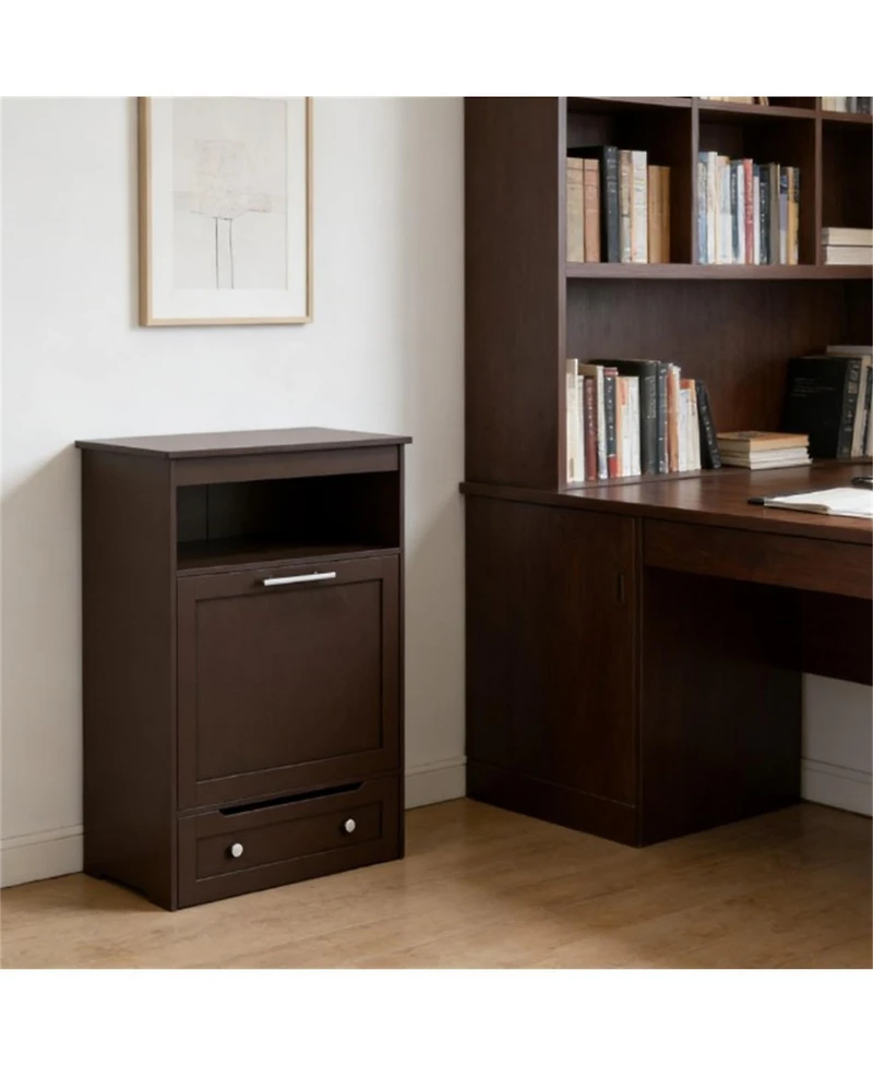 Aostirmotor Dog Bowls Food Storage Container in Brown