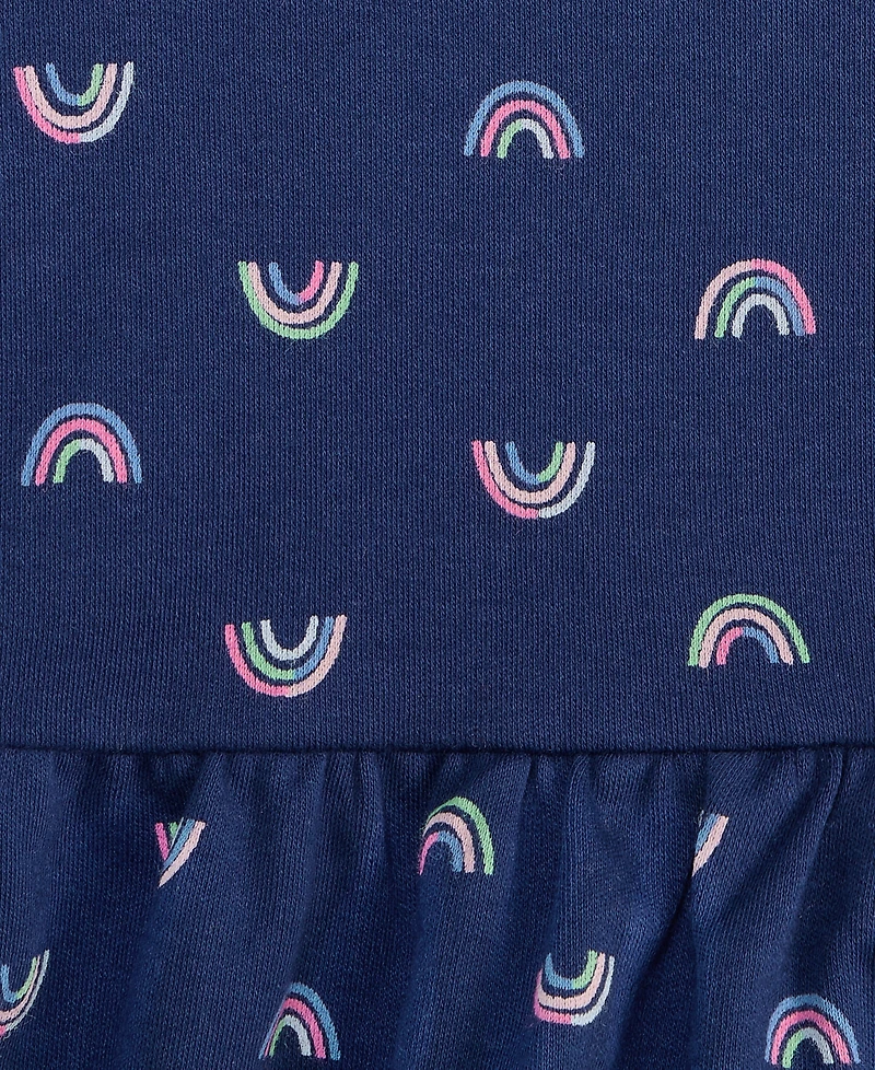 First Impressions Baby Girls' (3-24) Rainbow Peplum T-Shirt, Macy's Exclusive