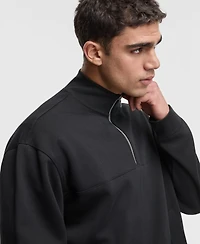 Mode of One Men's Relaxed-Fit Quarter-Zipper Sweater, Macy's Exclusive